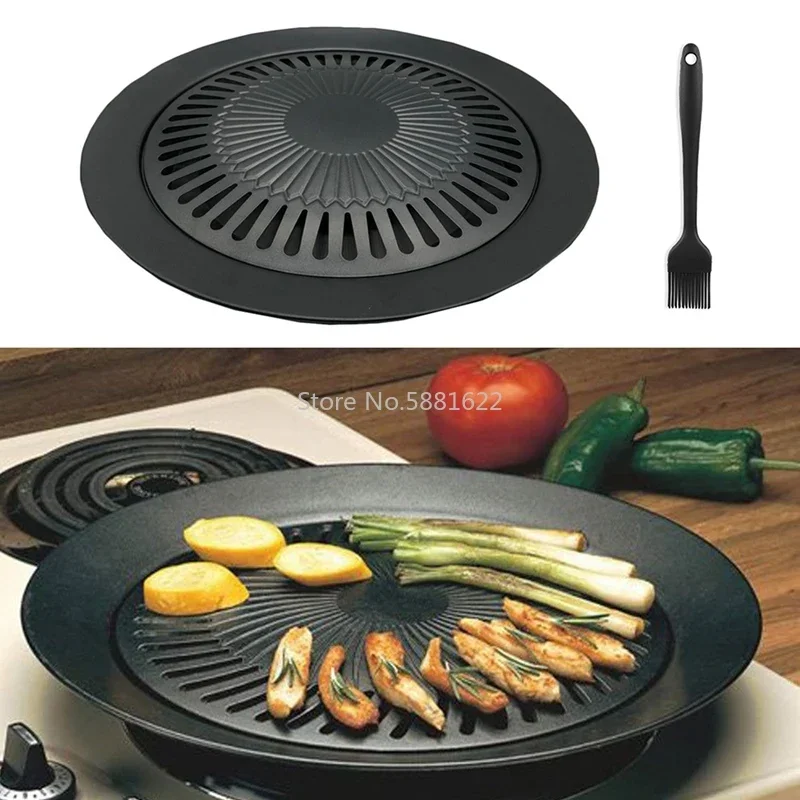Korean Bbq Grill - Parrilla Portátil Coreana para Exteriores sin
