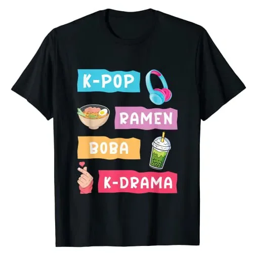 Korean Girl Lifestyle - Camiseta de Moda para Fans de