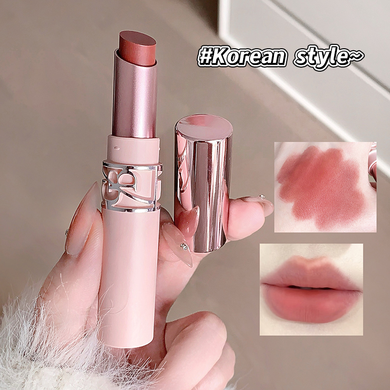 Lip Tint Korean - BILY BEAR Lápiz Labial Mate Suave