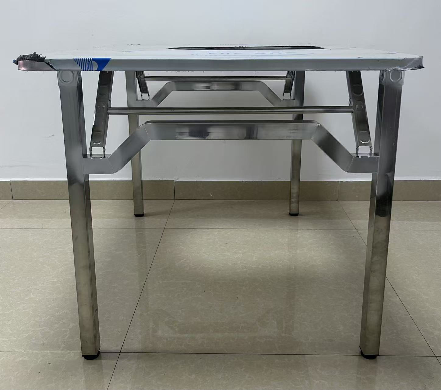 Mesa de comedor cuadrada plega - Korean Bbq Grill reseña y precio