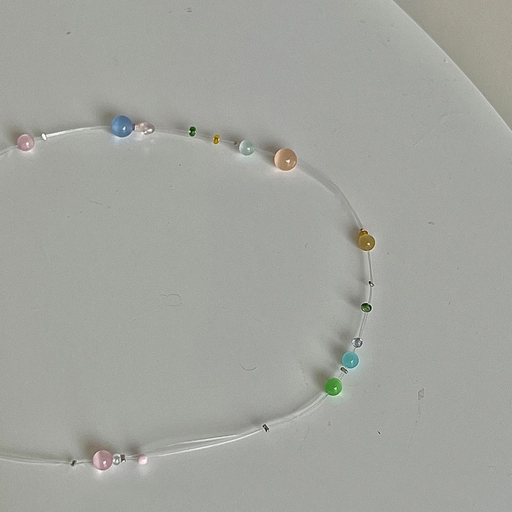 Collar de aleación dulce estil - Korean Girl Lifestyle reseña y precio