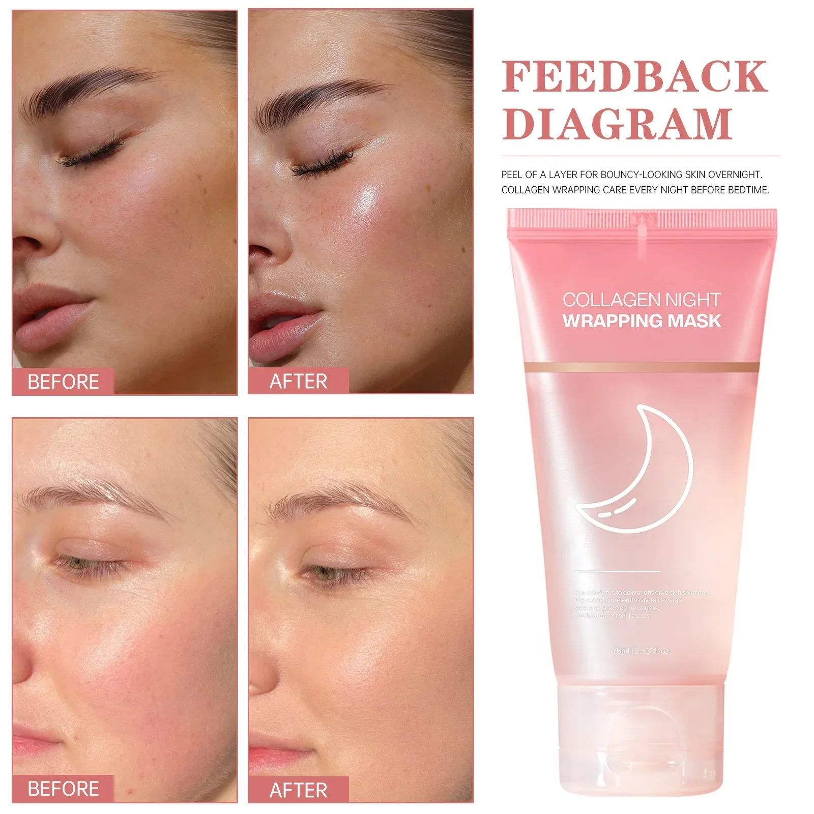 Mascarilla Nocturna de Colágen - Sleeping Pack Overnight reseña y precio