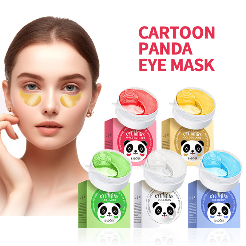 60 uds SADOER máscara de ojos  - Sheet Mask Collagen reseña y precio