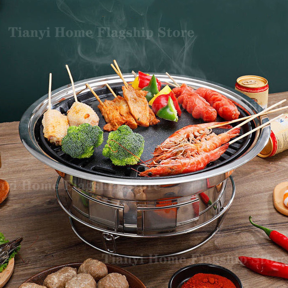 Parrillas de Carbón de Acero I - Korean Bbq Grill reseña y precio