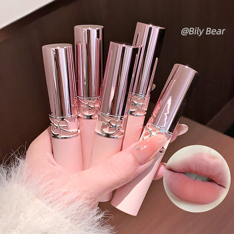 BILY BEAR Lápiz Labial Mate Su - Lip Tint Korean reseña y precio